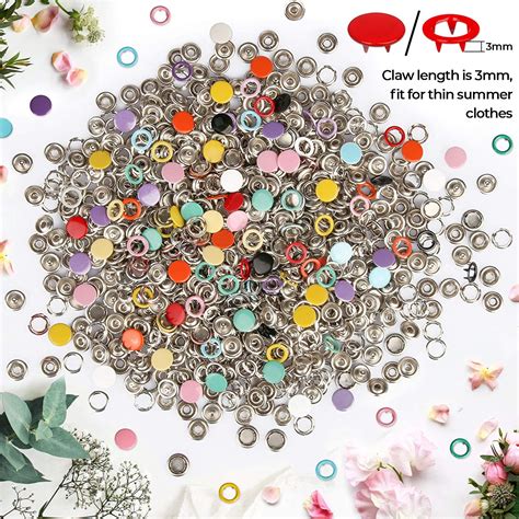 (Summer Hot 50% Off) Metal Snap Fastener Kit - For Sewing & Crafting ...