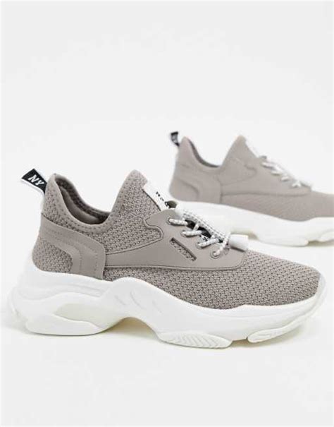 Steve Madden Match chunky sneakers in light taupe | ASOS