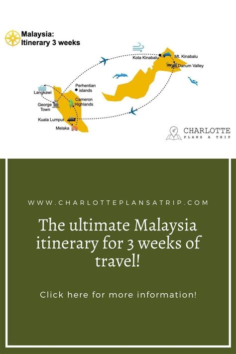 Malaysia itinerary: the ultimate itinerary for 3 weeks of backpacking in Malaysia! | Malaysia ...