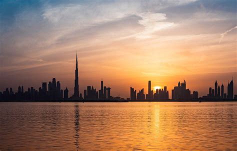 Dubai Sunset Wallpapers - Top Free Dubai Sunset Backgrounds - WallpaperAccess