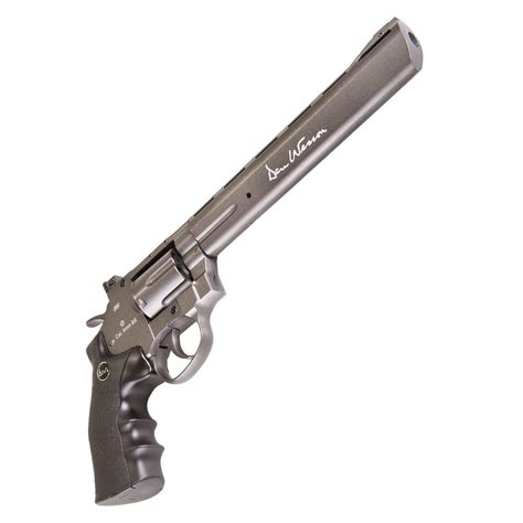 Dan Wesson 16182 Revolver - 8 inch Grey/Black - Airsoft |ReplicaAirguns.ca