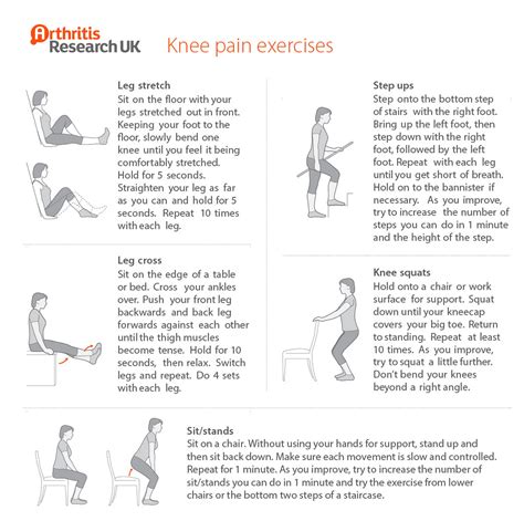 Printable Knee Strengthening Exercises