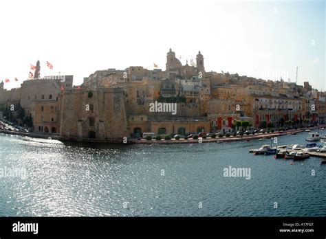 A port in Malta Stock Photo - Alamy