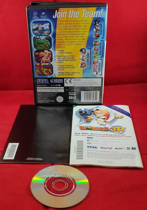 Sonic Heroes (Nintendo Gamecube) Game – Retro Gamer Heaven