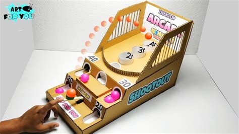 How To Make An Arcade Machine With Cardboard