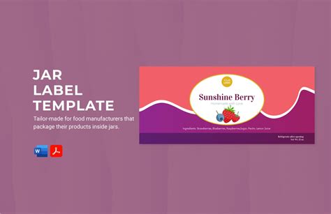 Label Templates in Word - FREE Download | Template.net