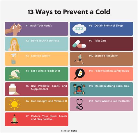 Cold and Flu Prevention: 13 Ways to Prevent a Cold - Perfect Keto