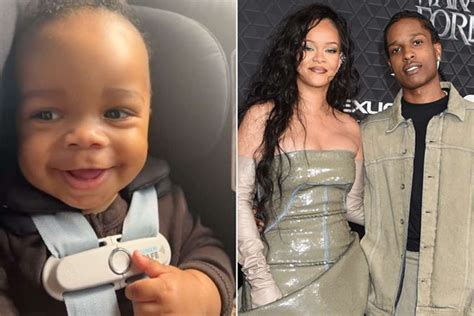 Rihanna shares first look at her and A$AP Rocky's baby boy - Daily Times