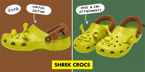 Shrek x Crocs Has A New Slime Green Footwear With Furry Brown