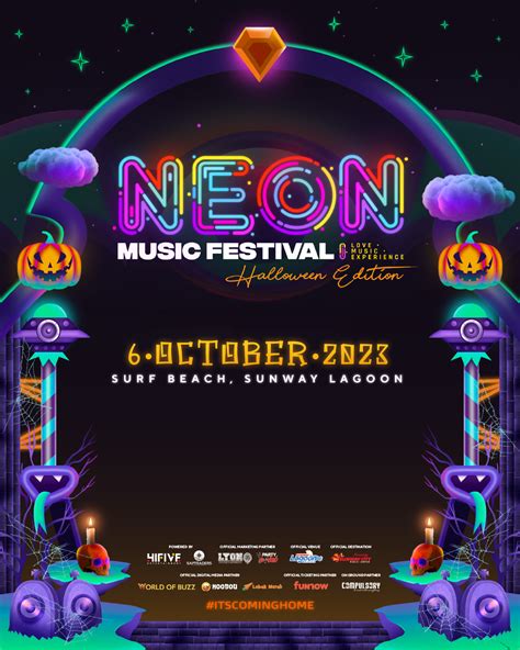 Neon Music Festival 2023 @ Surf Beach Sunway Lagoon