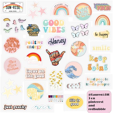 Stickers Discover Cute Colorful Stickers Cute stickers Positivity colorful colorful stickers ...