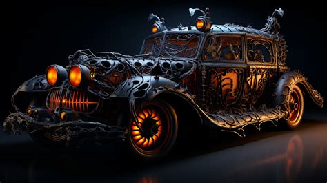 Halloween Car Free Stock Photo - Public Domain Pictures