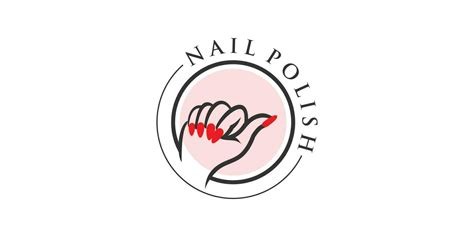 Nail polish logo idea for beauty with style modern 24128635 Vector Art ...