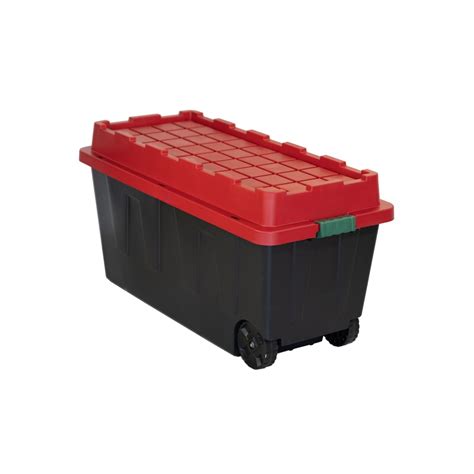 Wheels Plastic Storage Totes at Lowes.com