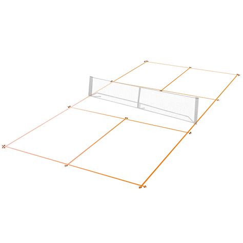 Pickleball Lines for Court, Portable Temporary Pickleball Court Lines ...