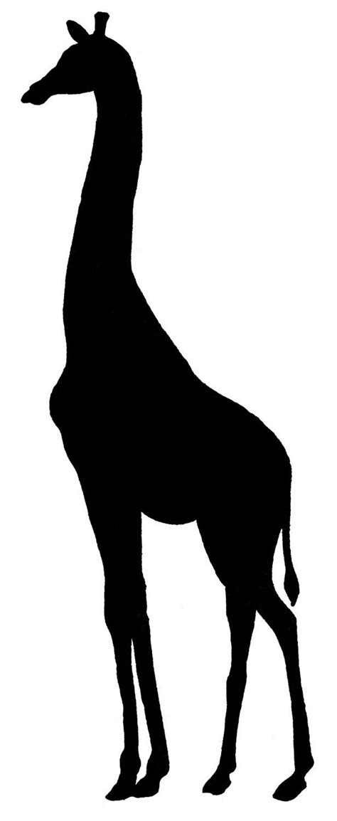 Giraffe Silhouette Painting at GetDrawings | Free download