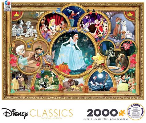 Ceaco - Disney Classics - Disney Classics - 2000 Piece Jigsaw Puzzle , 5"