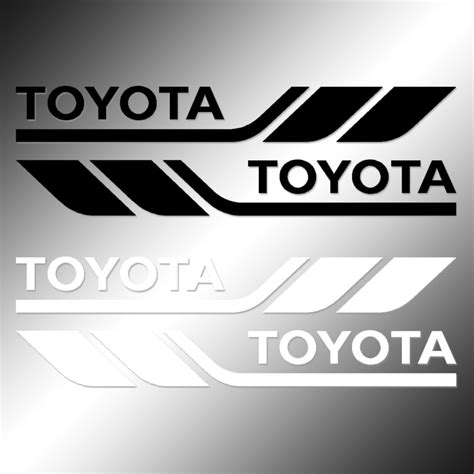 Stickers | 2x Toyota | TRD| Racing | Decals | Stripes | Vinyl Weather Proof Mirror presyo ₱73