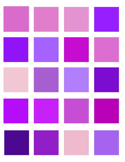 Neon Purple Color Palette by Oceanisuna on DeviantArt