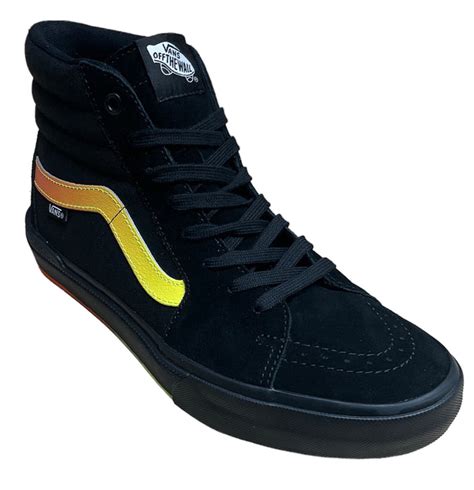 Vans Sk8 Hi Pro BMX Shoes (Black/Gradient) — Albe's BMX