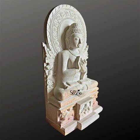 Sarnath Buddha Stone Statue 10": Buy Best - The Stone Studio