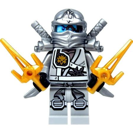 LEGO Ninjago - Zane Titanium Ninja with Gold & Silver weapons | Walmart Canada