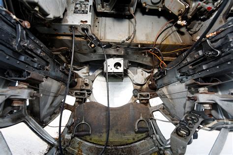 Robert Shafer | B-17 | B-17 Ball Turret interior - gunners view