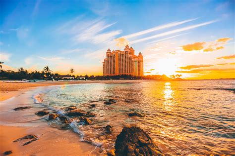 Sunset view from Cove Beach! | Bahamas vacation, Paradise island ...