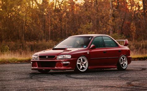 Subaru Impreza GC8 Car Tuning HD desktop wallpaper : Widescreen : High Definition : Fullscreen