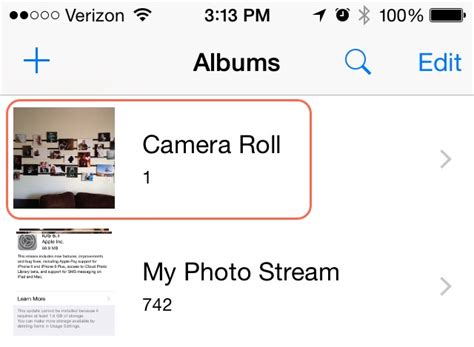 The Camera Roll is Back in iOS 8.1 | PhotoJoseph.com