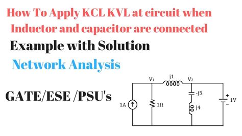 Inductor Capacitor Circuit Analysis