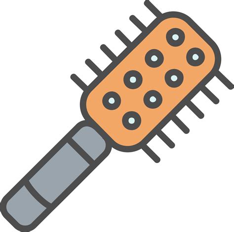 Hair Brush Vector Icon 15757101 Vector Art at Vecteezy