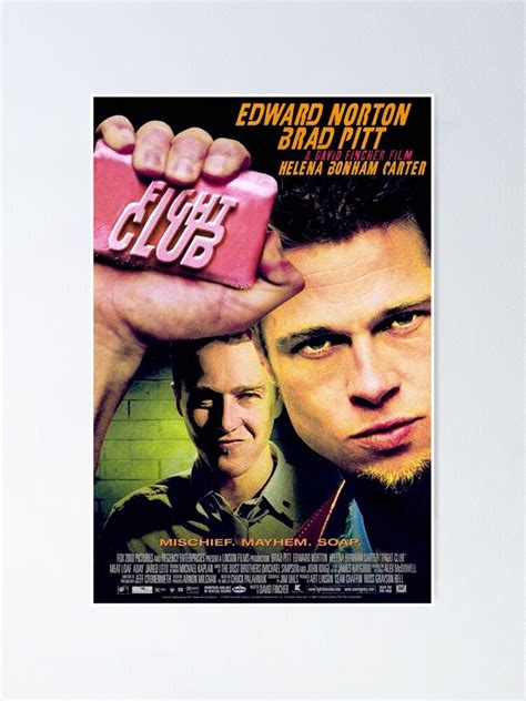 "Fight club movie" Poster for Sale by sranje | Redbubble