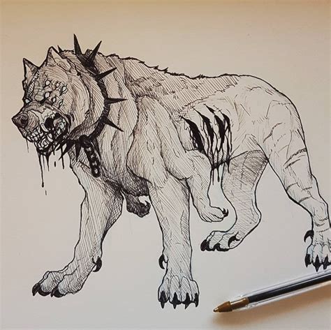 Hellhound - Drawing Skill