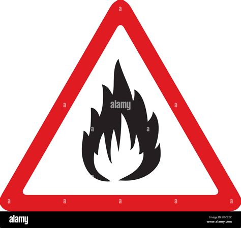 Fire warning signs Stock Vector Art & Illustration, Vector Image: 160690612 - Alamy