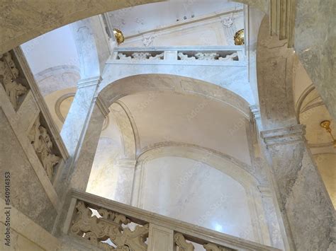 Hofburg Palace Interior Staircase View in Vienna, Austria Stock Photo | Adobe Stock