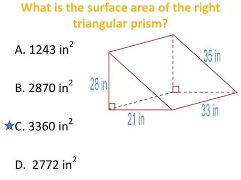 Surface area and volume of triangular prism - nipodbites