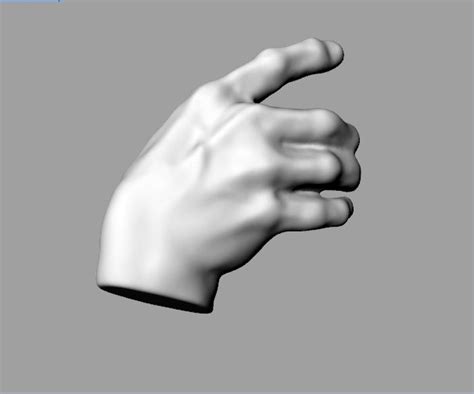 Hand grasp 3D - TurboSquid 1229231