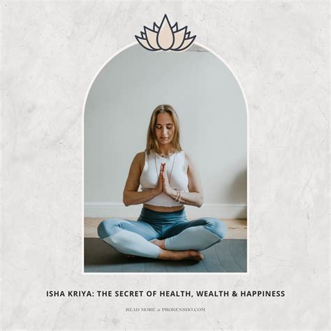 Isha Kriya: The Secret of Health, Wealth & Happiness - ProKensho