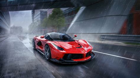 Car Ferrari LaFerrari Red Car Sport Car Supercar 4K HD Cars Wallpapers ...