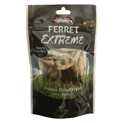 Marshall Ferret Extreme Freeze Dried Munchy Minnows, 46% OFF