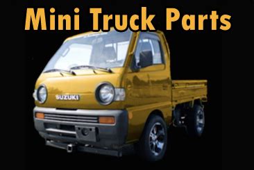 Suzuki Carry Mini Truck Accessories & Service Manual | Suzuki Carry Mini Truck Parts