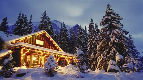 🔥 [40+] Log Cabin in Snow Wallpapers | WallpaperSafari