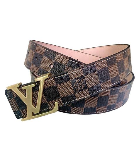 Lv Brown Mens Belt | IUCN Water