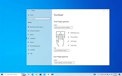 How to customize 'Precision Touchpad' settings on…