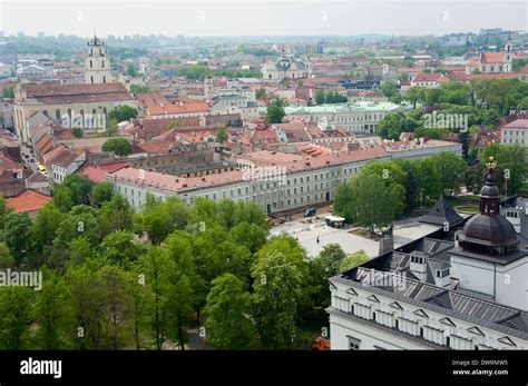 Old town, Vilnius Stock Photo - Alamy