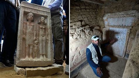 Egypt Unveils New Finds Including Two Tombs And Golden Sarcophagus - TrendRadars