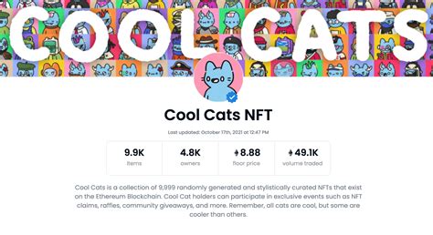 Cool Cats NFT Guide: Why Are So Many People Buying Cool Cats?