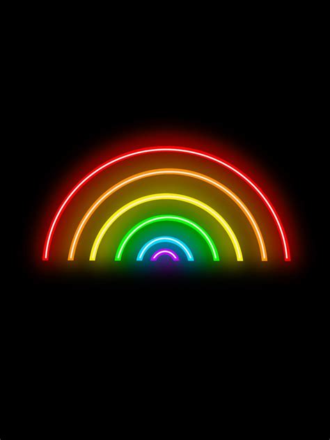 Neon Rainbow | Rainbow wallpaper, Neon rainbow, Neon wallpaper