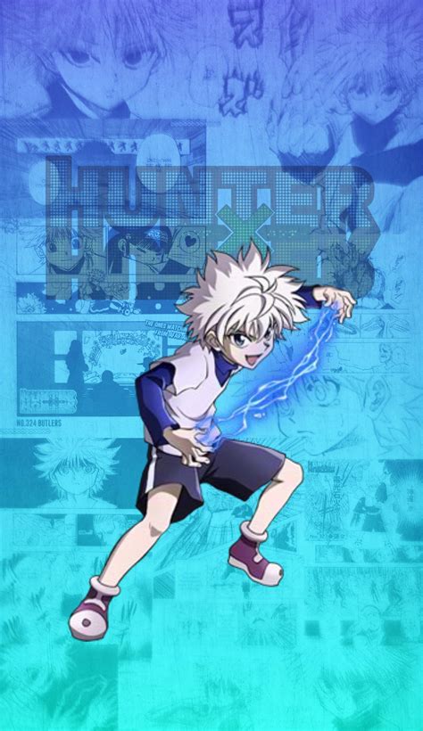 KILLUA PHONE WALLPAPER ⚡️🔪 : r/HunterXHunter